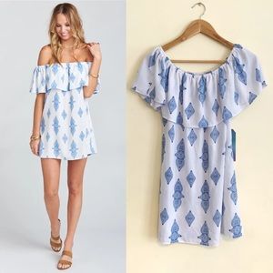 Show Me Your MuMu Can Can Dress NWT Bali White Sm